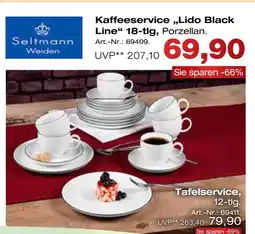 Möbel Inhofer Seltmann weiden kaffeeservice „lido black line“ oder tafelservice Angebot