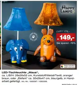 Möbel Inhofer Happy lamps led-tischleuchte „maus“ Angebot