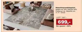 Möbel Inhofer Musterring maschinenwebteppich Angebot