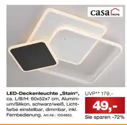 Möbel Inhofer Casa nova led-deckenleuchte „stain“ Angebot