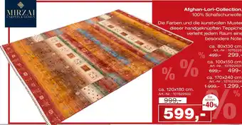 Möbel Inhofer Mirzai carpets & design afghan-lori-collection Angebot