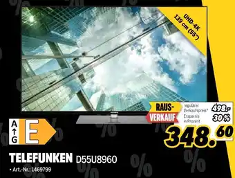 MEDIMAX Telefunken d55u8960 fern Angebot