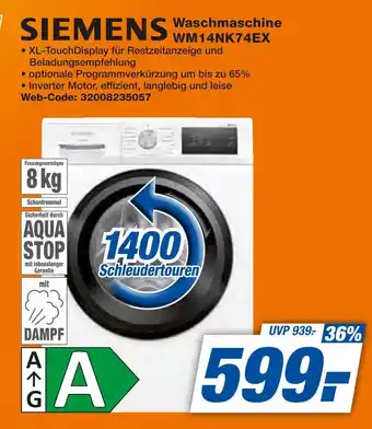 Expert Siemens waschmaschine Angebot