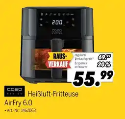 MEDIMAX Caso design heißluft-fritteuse airfry 6.0 Angebot