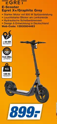 Expert Egret e-scooter x+/graphite grey Angebot