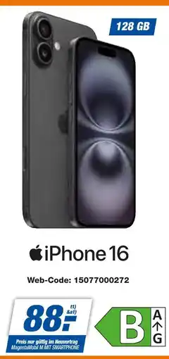 Expert Smartphone iphone 16 Angebot