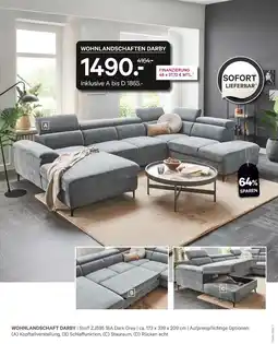 Kabs Polsterwelt Wohnlandschaften darby Angebot