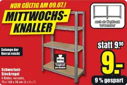 B1 Discount Baumarkt Schwerlast Steckregal Angebot