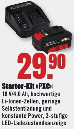 B1 Discount Baumarkt Einhell Starter-Kit PXC Angebot