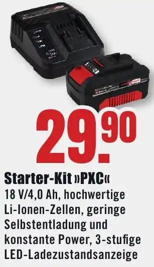 B1 Discount Baumarkt Einhell Starter-Kit PXC Angebot