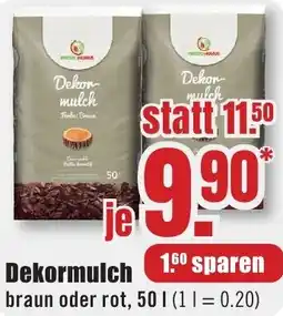 B1 Discount Baumarkt Dekormulch Angebot