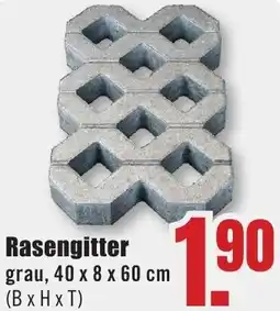 B1 Discount Baumarkt Rasengitter Angebot