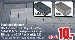 B1 Discount Baumarkt Rechteckpflaster Angebot