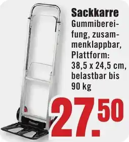 B1 Discount Baumarkt Sackkarre Angebot