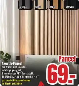 B1 Discount Baumarkt Akustik-Paneel Angebot