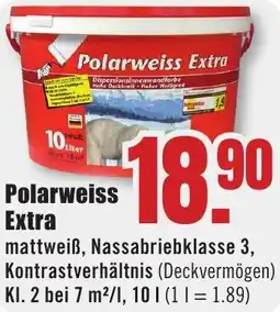 B1 Discount Baumarkt Polarweiss Extra Angebot