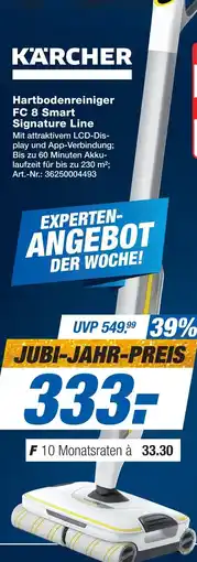 Expert KARCHER Hartbodenreiniger FC 8 Smart Signature Line Angebot