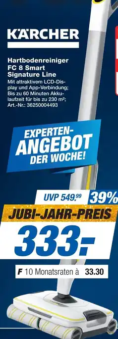 Expert KARCHER Hartbodenreiniger FC 8 Smart Signature Line Angebot
