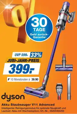 Expert dyson Akku Staubsauger V11 Advanced Angebot