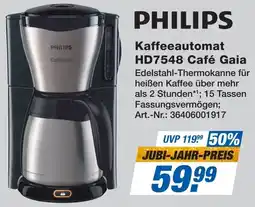 Expert PHILIPS Kaffeeautomat HD7548 Café Gaia Angebot