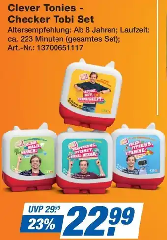 Expert Clever Tonies - Checker Tobi Set Angebot