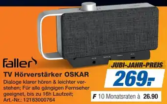 Expert Faller TV Hörverstärker OSKAR Angebot