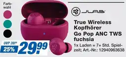 Expert JLAB True Wireless Kopfhörer Go Pop ANC TWS fuchsia Angebot