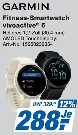 Expert GARMIN Fitness-Smartwatch vívoactive 6 Angebot