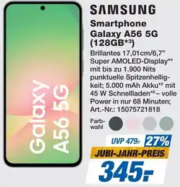 Expert SAMSUNG Smartphone Galaxy A56 5G (128GB) Angebot