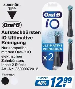 Expert Oral-B Aufsteckbürsten iO Ultimative Reinigung Angebot