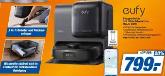 Expert eufy Saugroboter mit Wischfunktion Omni E28 Angebot