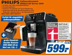 Expert PHILIPS Kaffeevollautomat EP5541/50 Series 5500 Angebot