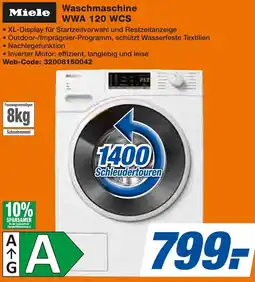 Expert Miele Waschmaschine WWA 120 WCS Angebot