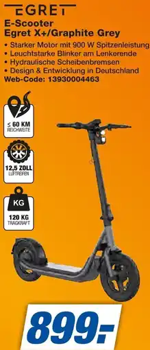 Expert EGRET E-Scooter Egret X+/Graphite Grey Angebot