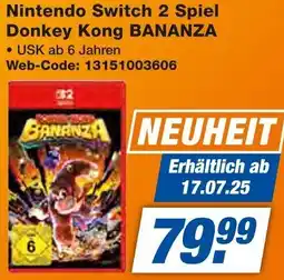 Expert Nintendo Switch 2 Spiel Donkey Kong BANANZA Angebot