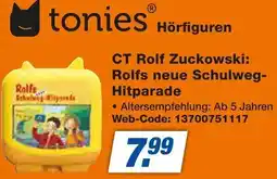 Expert tonies Hörfiguren CT Rolf Zuckowski: Rolfs neue Schulweg Hitparade Angebot