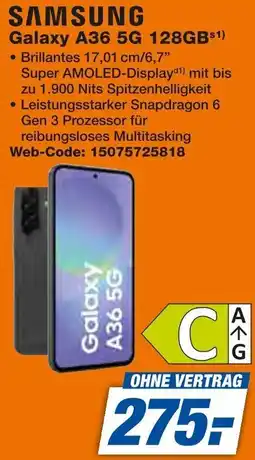Expert SAMSUNG Galaxy A36 5G 128GB Angebot