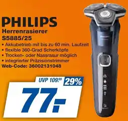 Expert PHILIPS Herrenrasierer S5885/25 Angebot