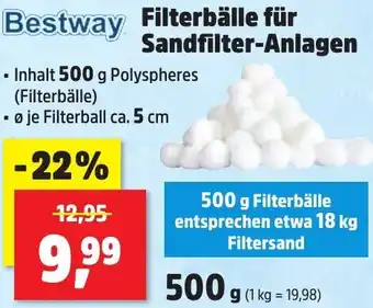 Thomas Philipps Bestway Filterbälle für Sandfilter-Anlagen Angebot