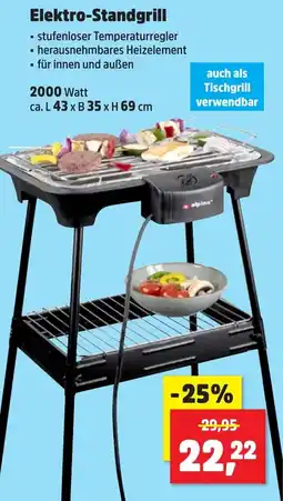 Thomas Philipps Elektro-Standgrill Angebot