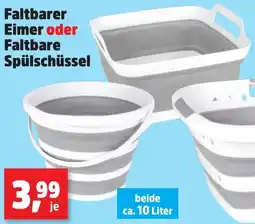 Thomas Philipps Faltbarer Eimer oder Faltbare Spülschüssel Angebot