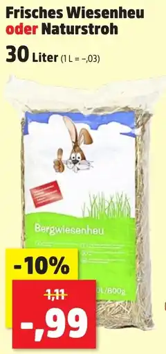 Thomas Philipps Frisches Wiesenheu oder Naturstroh Angebot
