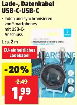Thomas Philipps Lade-, Datenkabel USB-C-USB-C Angebot