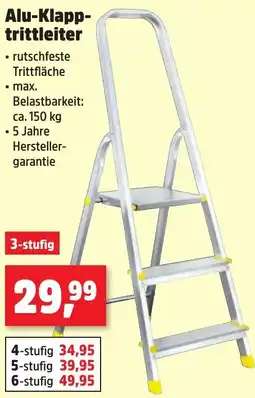 Thomas Philipps Alu-Klapptrittleiter Angebot