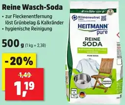 Thomas Philipps HEITMANN pure Reine Wasch-Soda Angebot