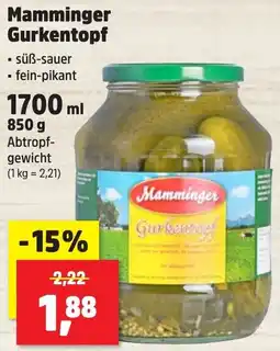 Thomas Philipps Mamminger Gurkentopf Angebot