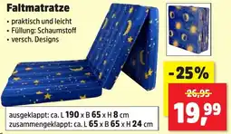 Thomas Philipps Faltmatratze Angebot