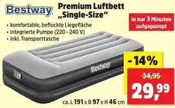 Thomas Philipps Bestway Premium Luftbett ,,Single-Size" Angebot