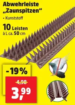 Thomas Philipps Abwehrleiste ,,Zaunspitzen" Angebot