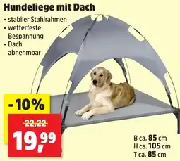 Thomas Philipps Hundeliege mit Dach Angebot